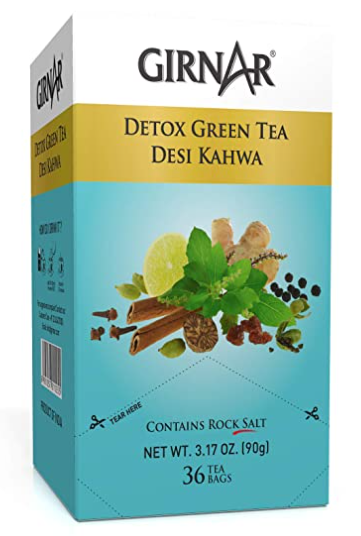 Detox green tea