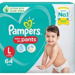 Pampers Large Size Diapers Pants, 64 Count